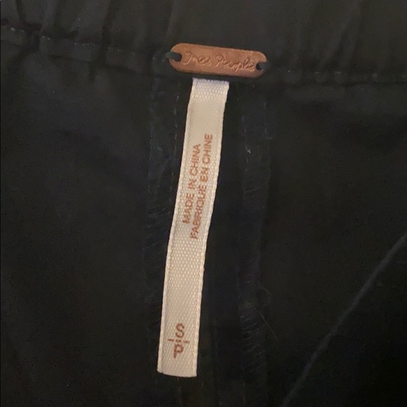 free people off the shoulder black top - Picture 2 of 4